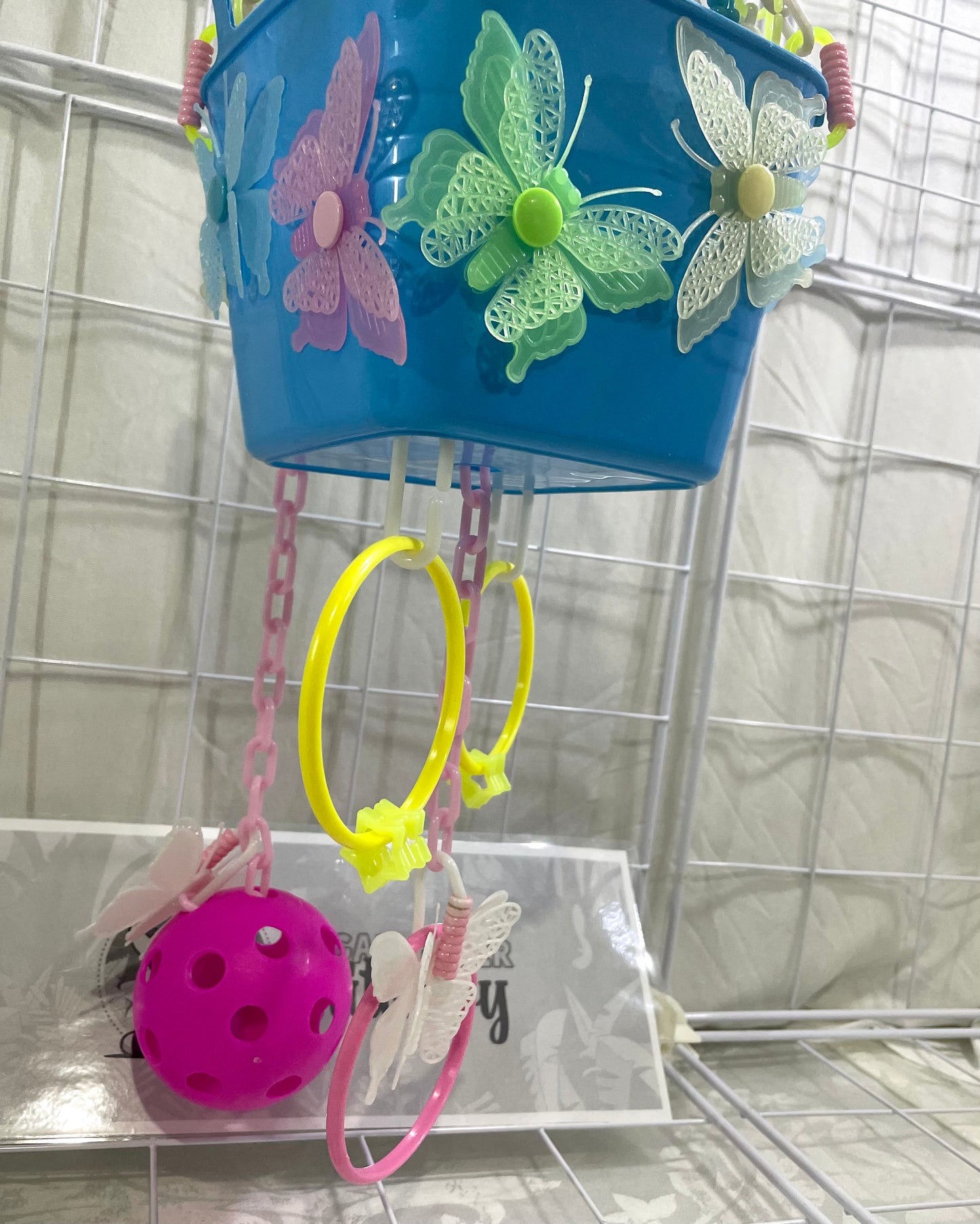 Pegasus Glow Basket - Pink Pegasus
