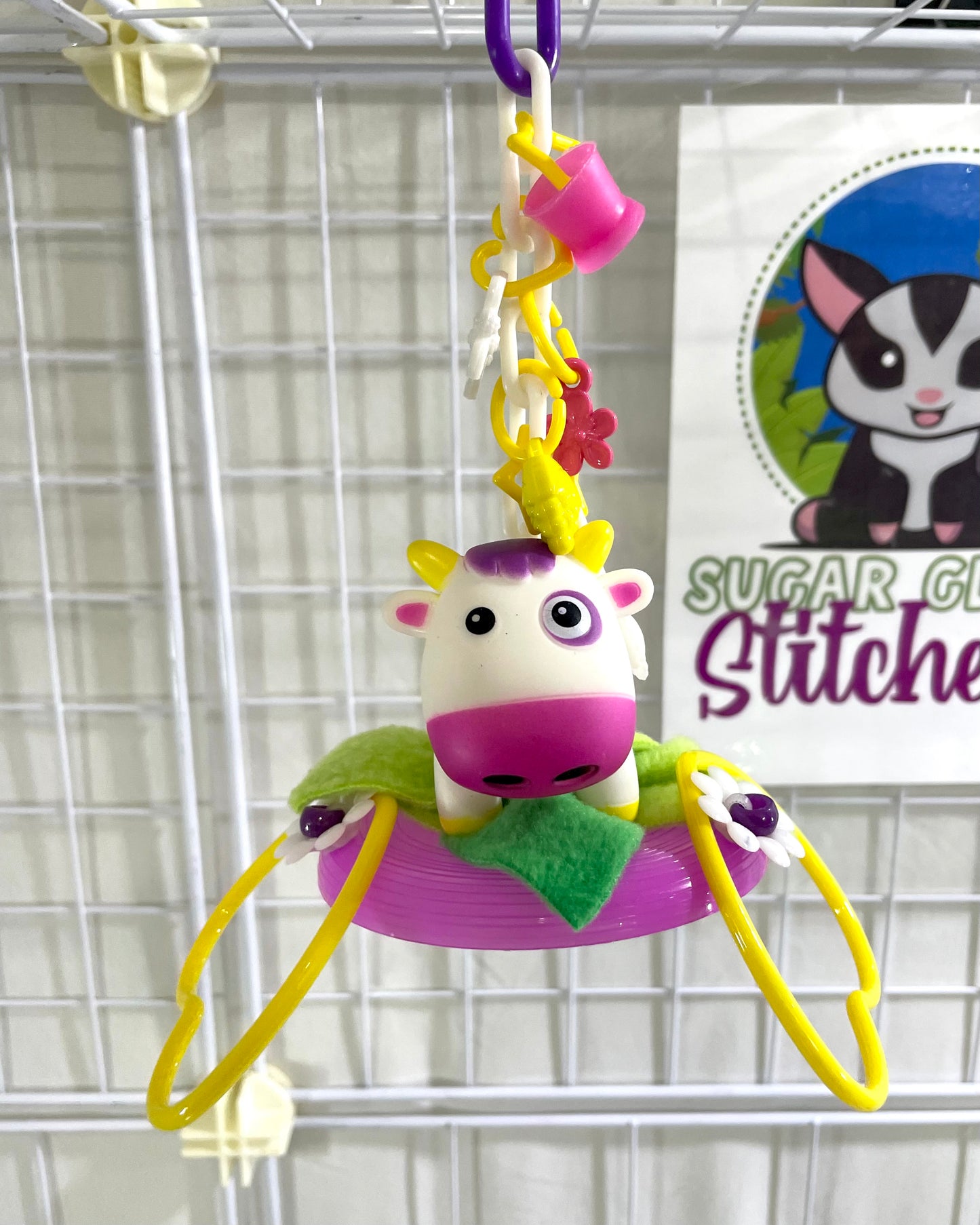 Buddy Bracelet Reset - Cow (purple)