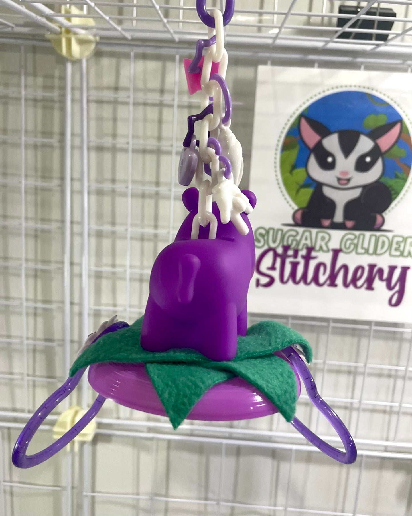 Buddy Bracelet Reset - Hippo purple