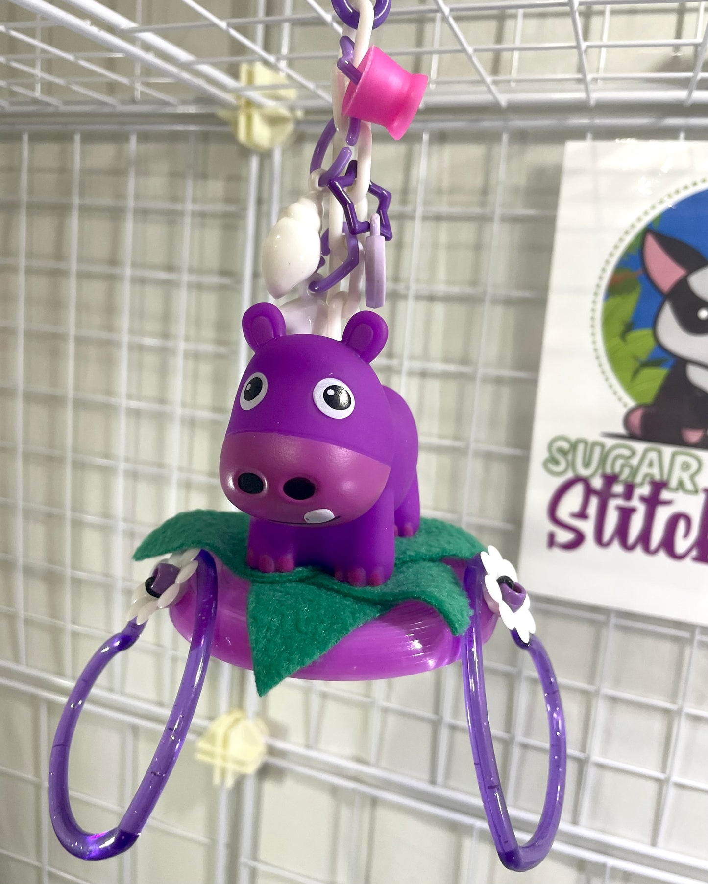 Buddy Bracelet Reset - Hippo purple