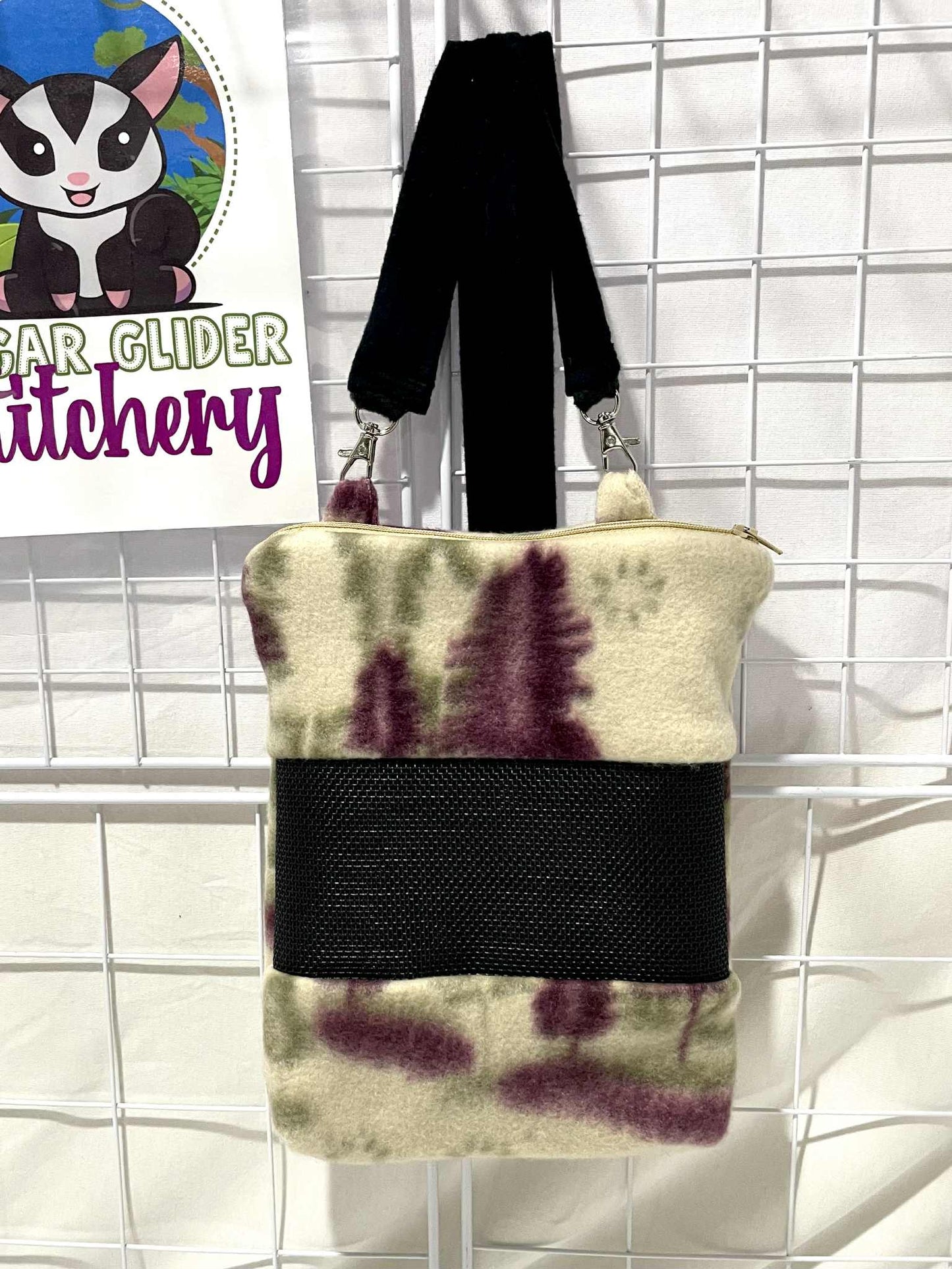 Bonding Bag - Burgundy Forest