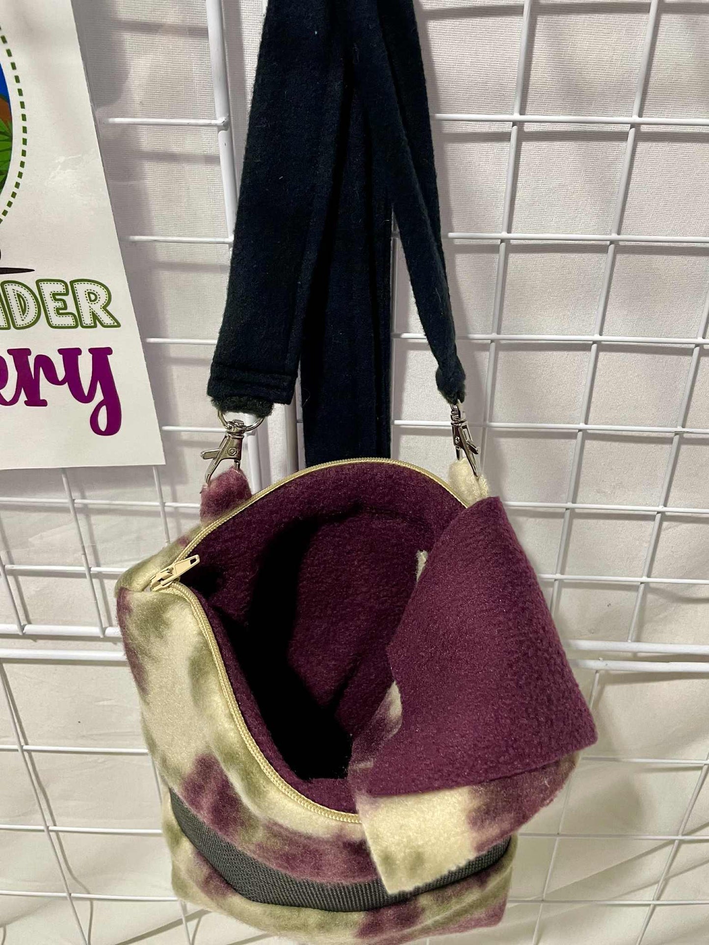 Bonding Bag - Burgundy Forest