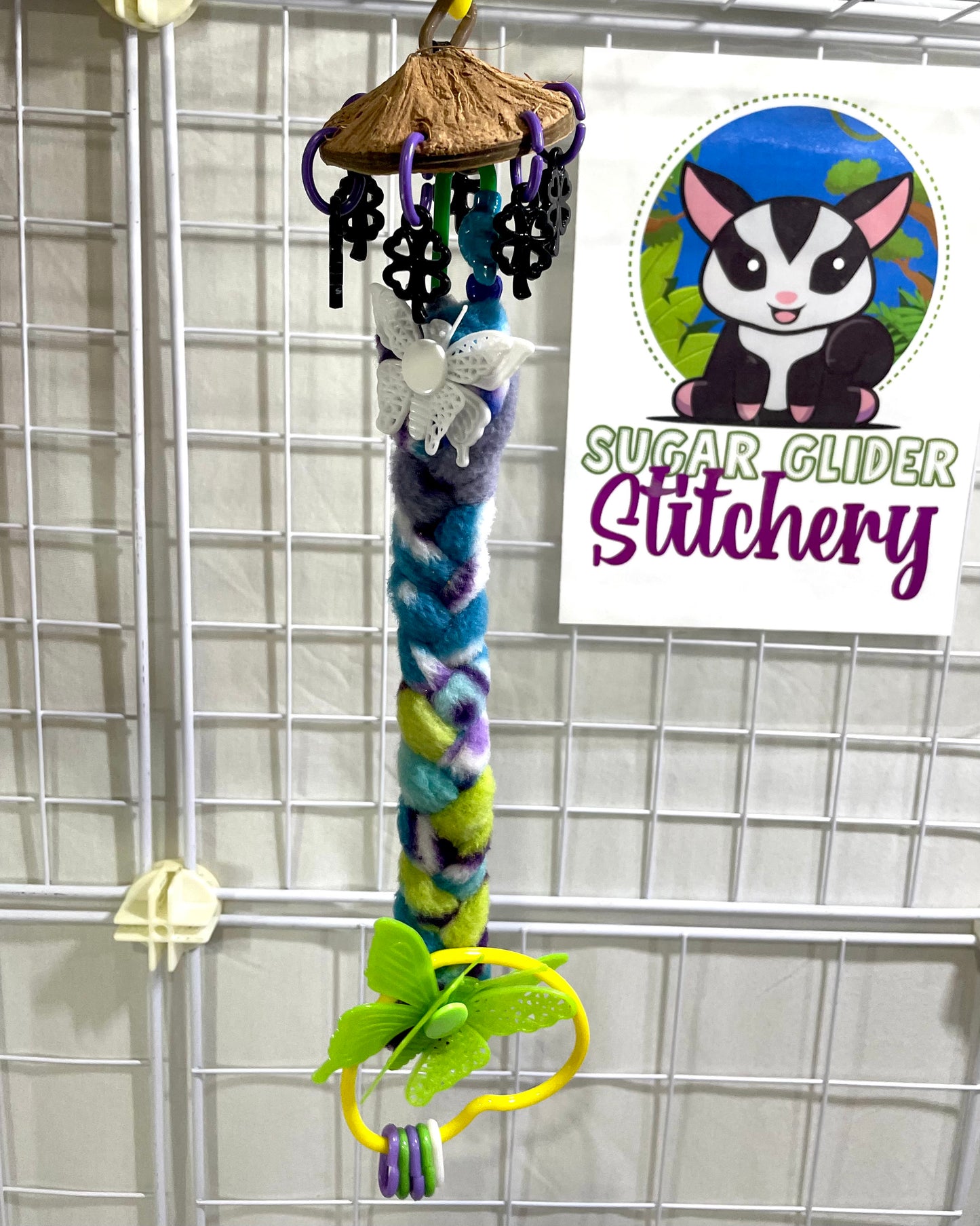 Butterfly Braid Reset -Blue Green