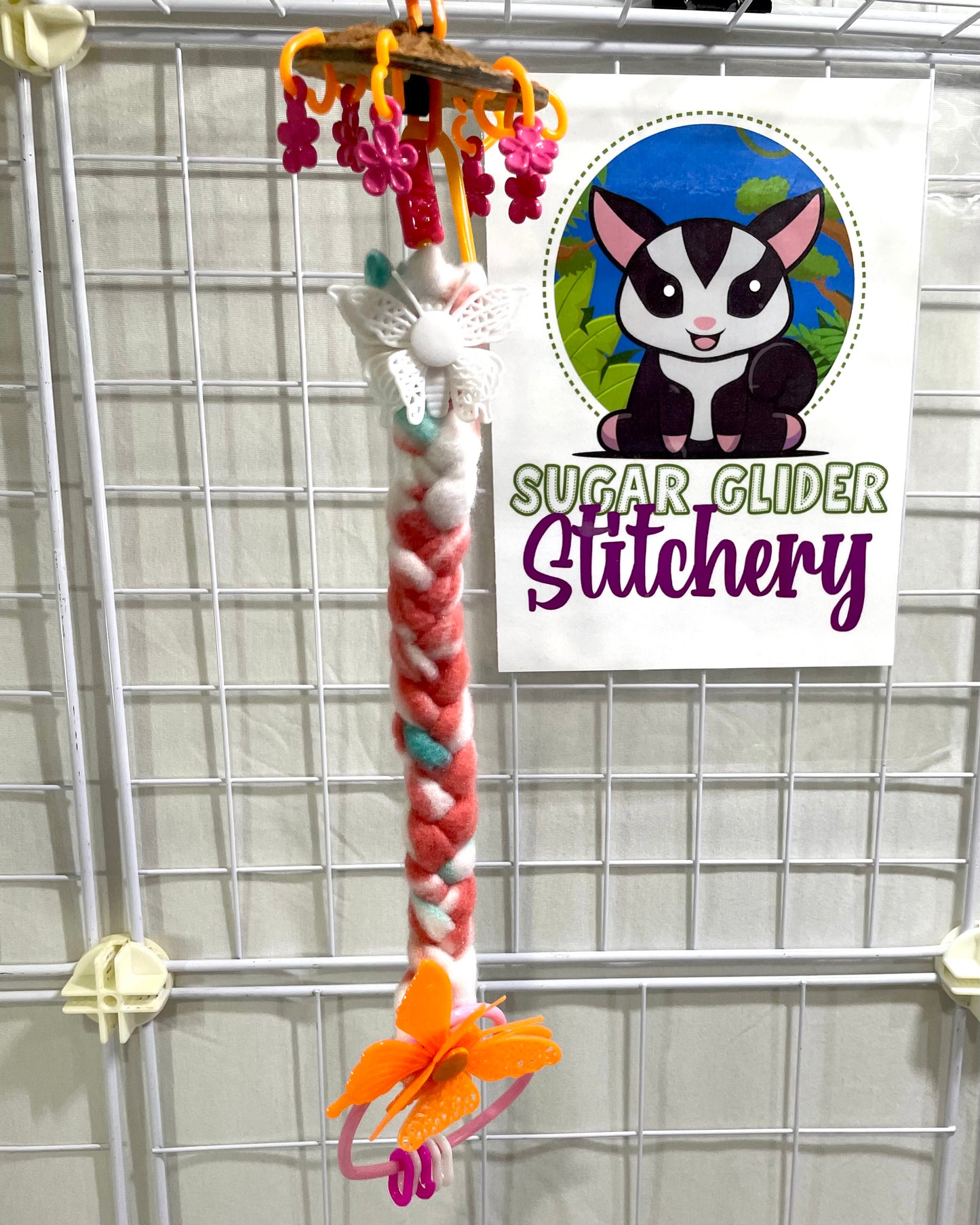 Butterfly Braid Reset - Melon White