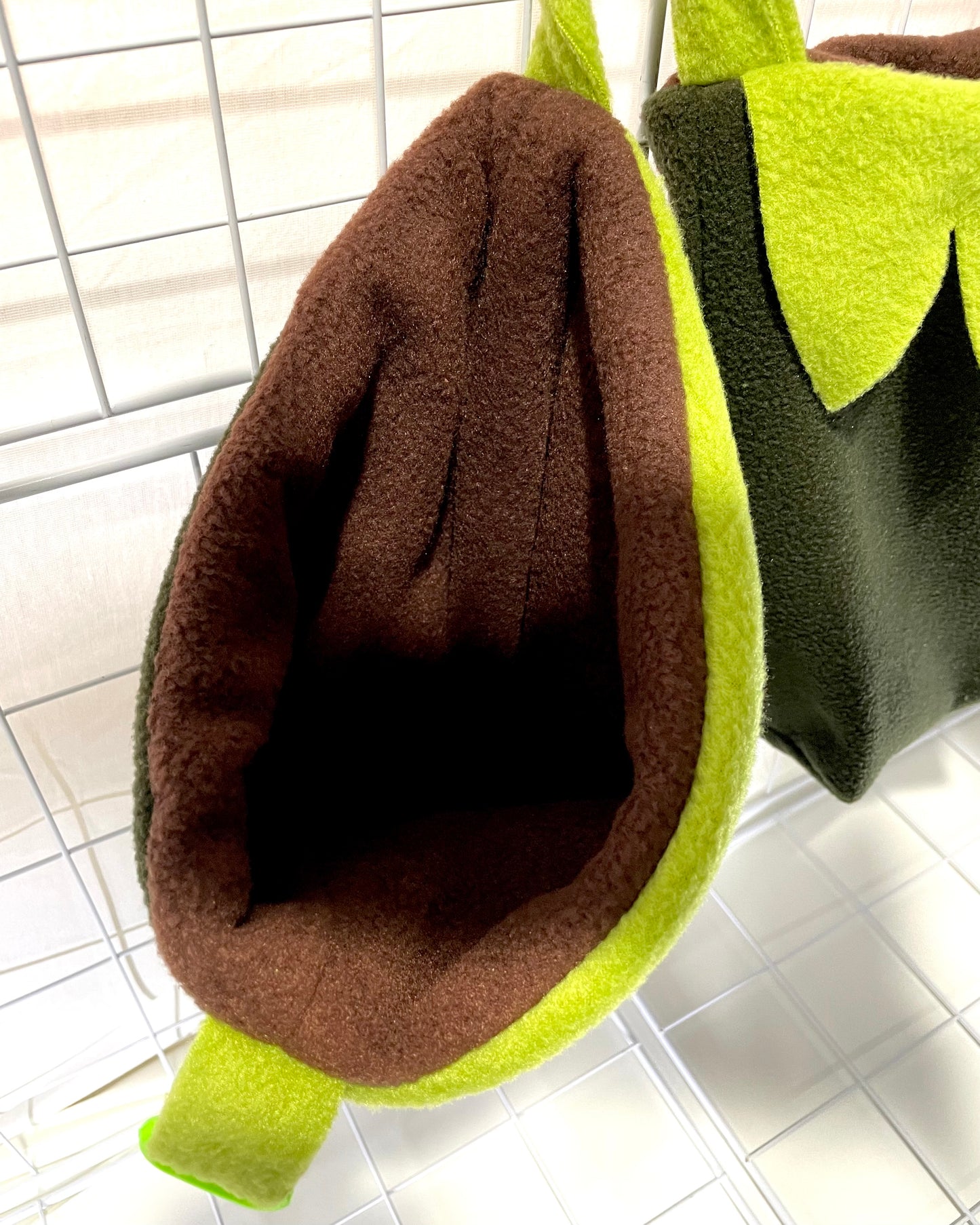 Deluxe Fleece Cage Set 5 pc - Jungle Fringe