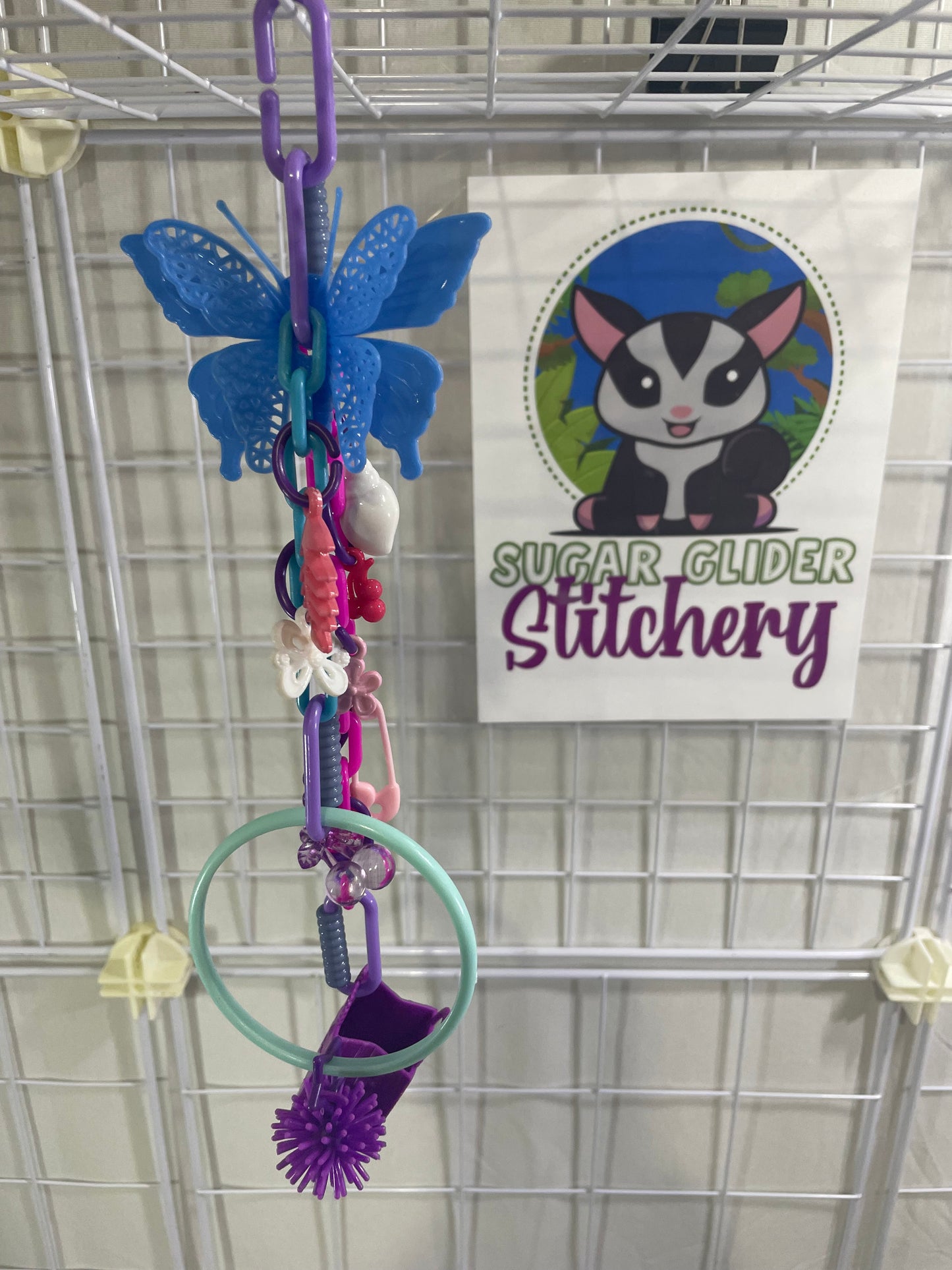 Butterfly Foragers - Purple Blue