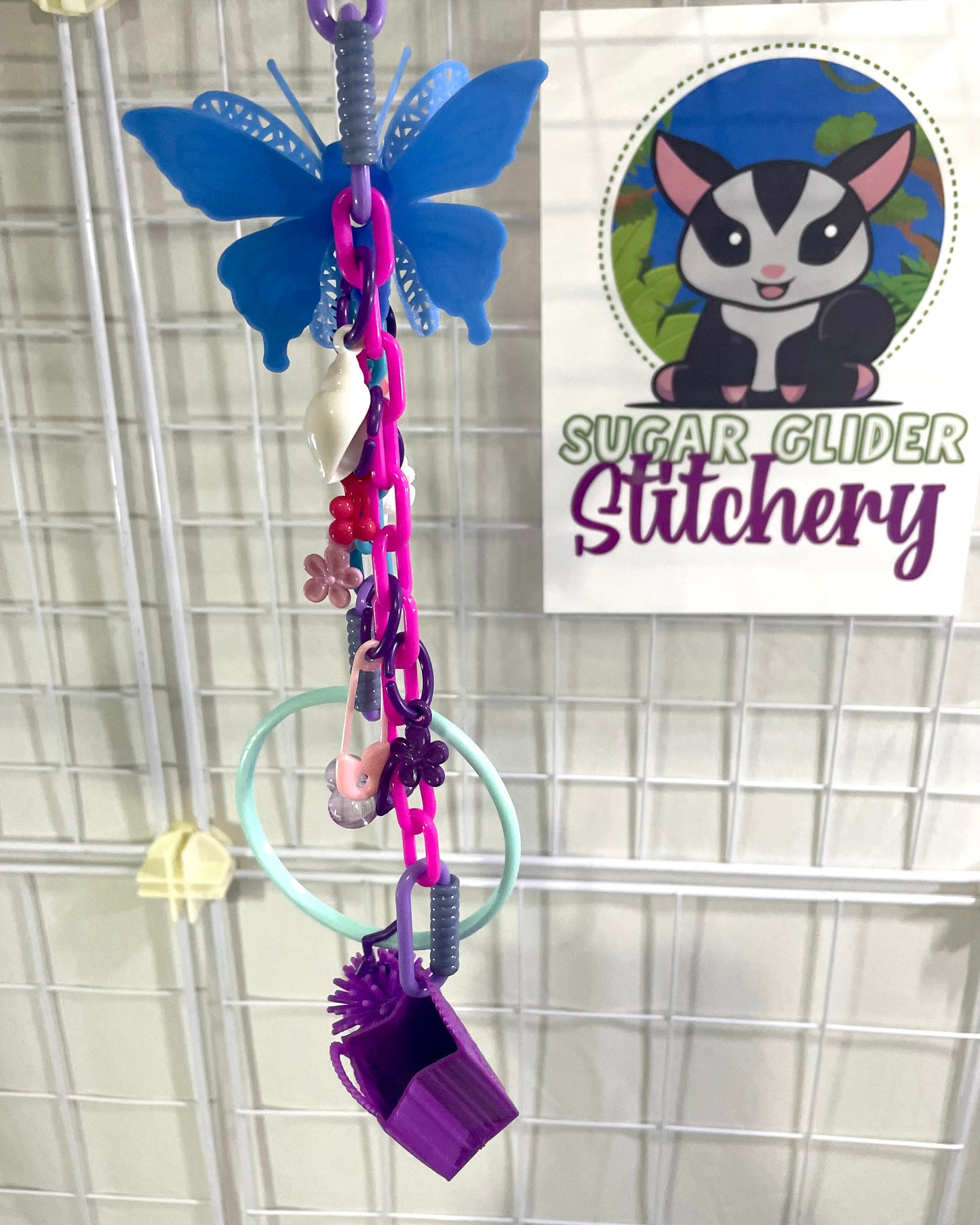 Butterfly Foragers - Purple Blue