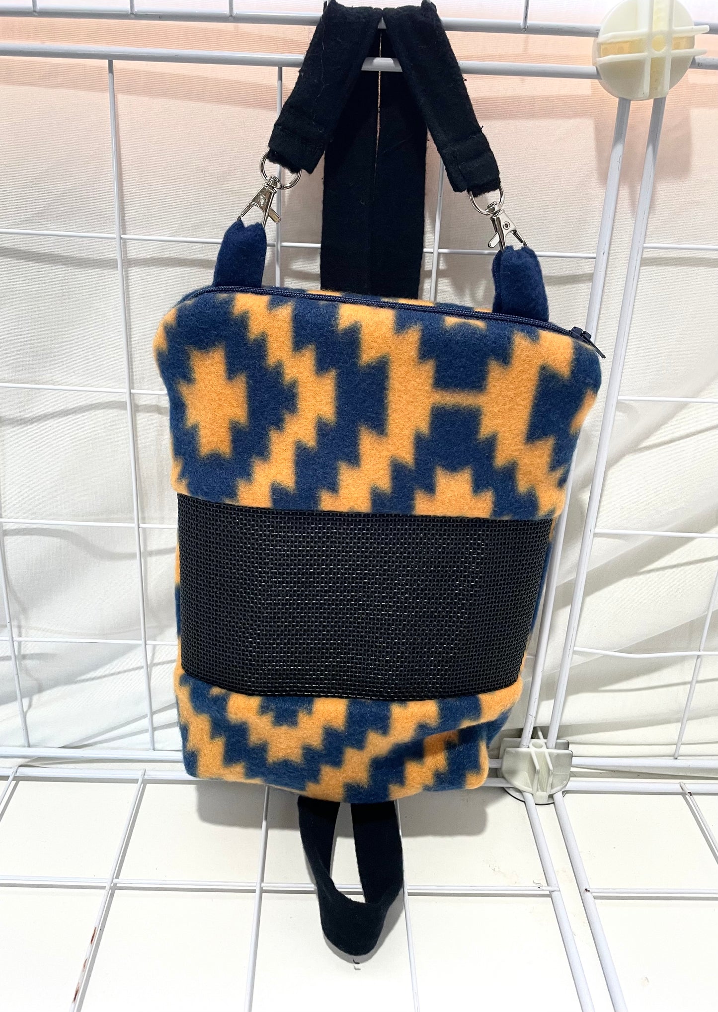 Bonding Bag - Orange Blue Geo