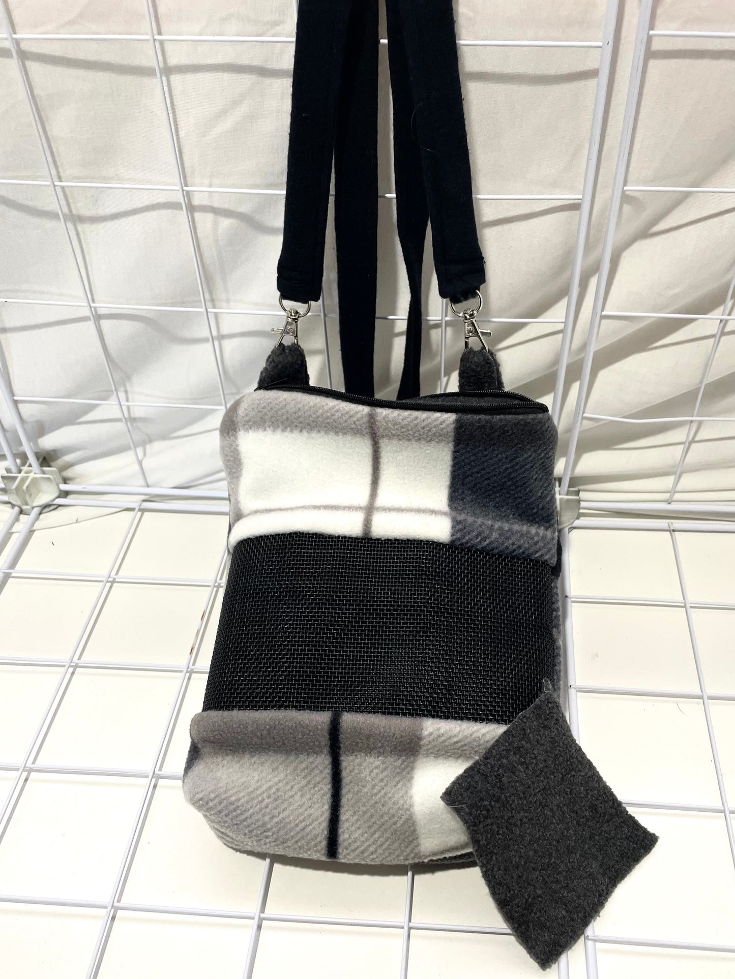 Bonding Bag - Grey Plaid