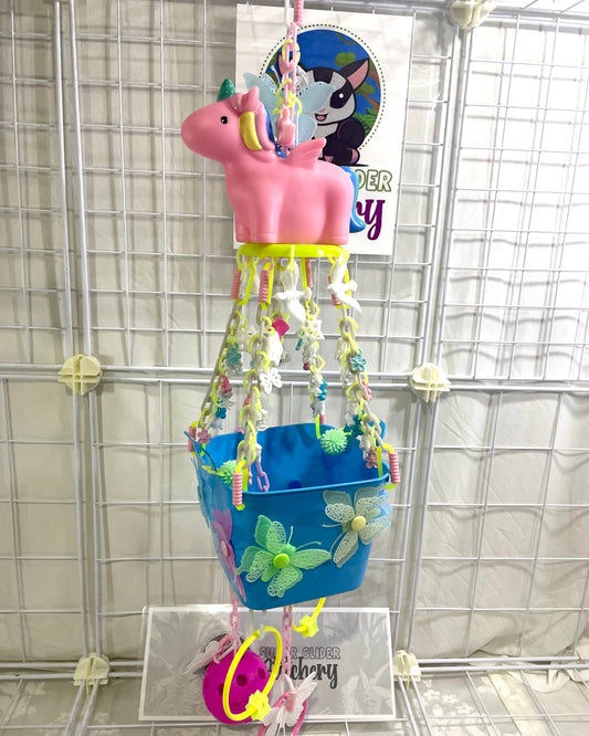 Pegasus Glow Basket - Pink Pegasus