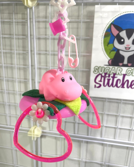 Buddy Bracelet Reset - Hippo pink