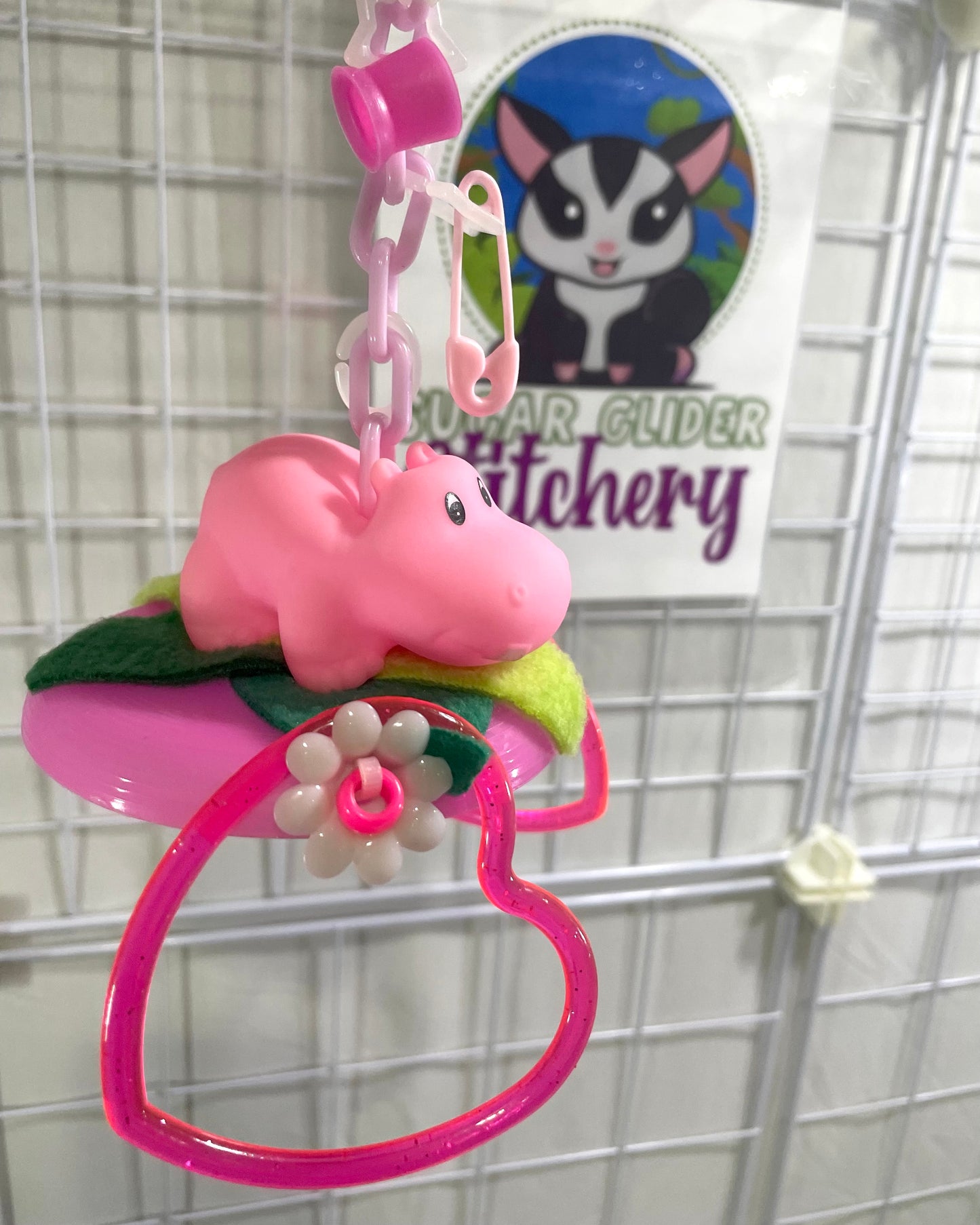 Buddy Bracelet Reset - Hippo pink