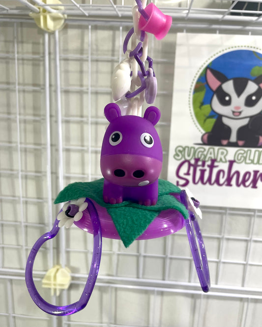 Buddy Bracelet Reset - Hippo purple