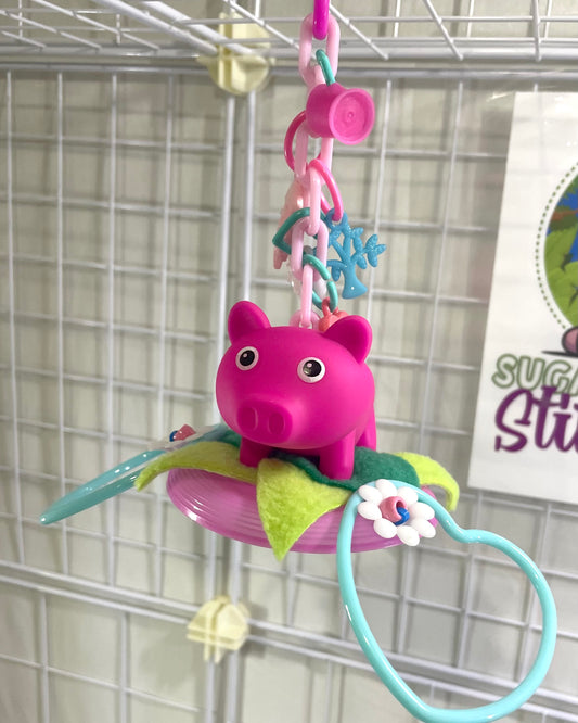 Buddy Bracelet Reset - Pig (fuchsia)