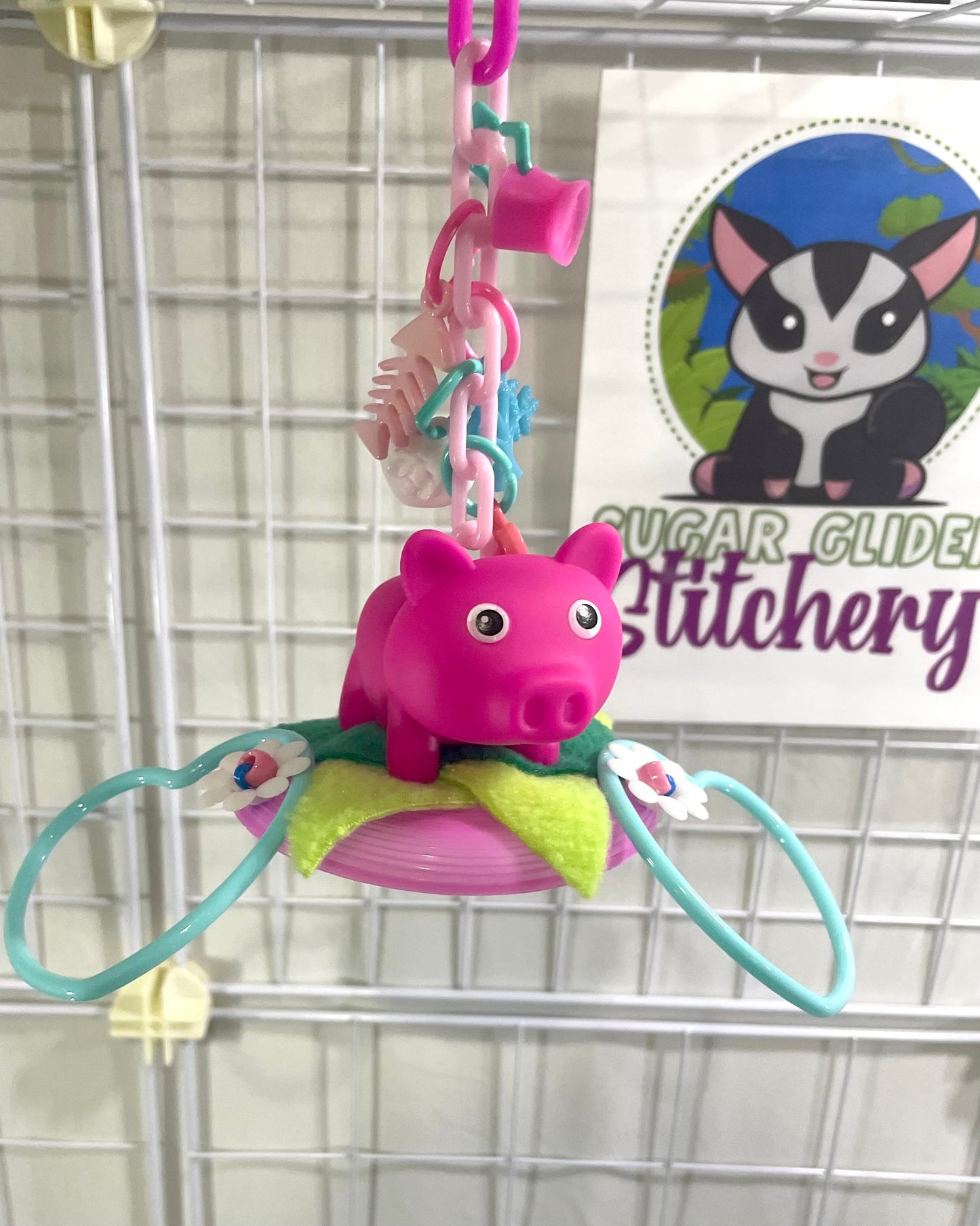 Buddy Bracelet Reset - Pig (fuchsia)