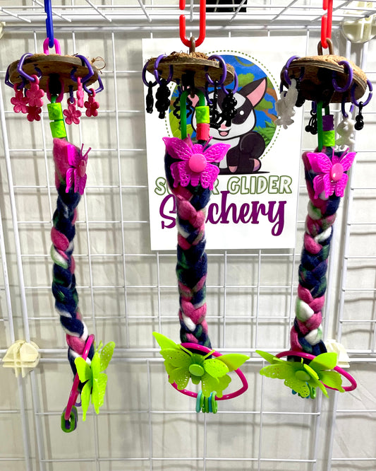 Butterfly Braid Reset - Navy Fuchsia