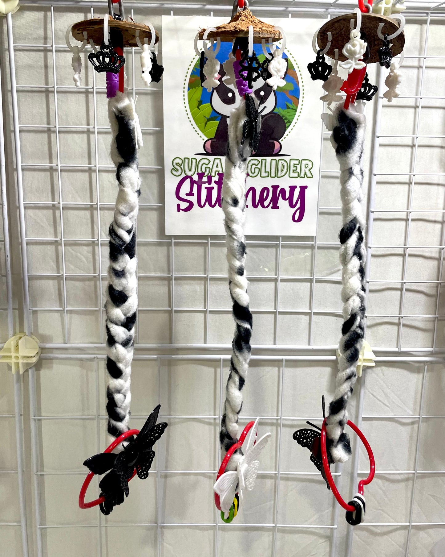 Butterfly Braid Reset - Black and White