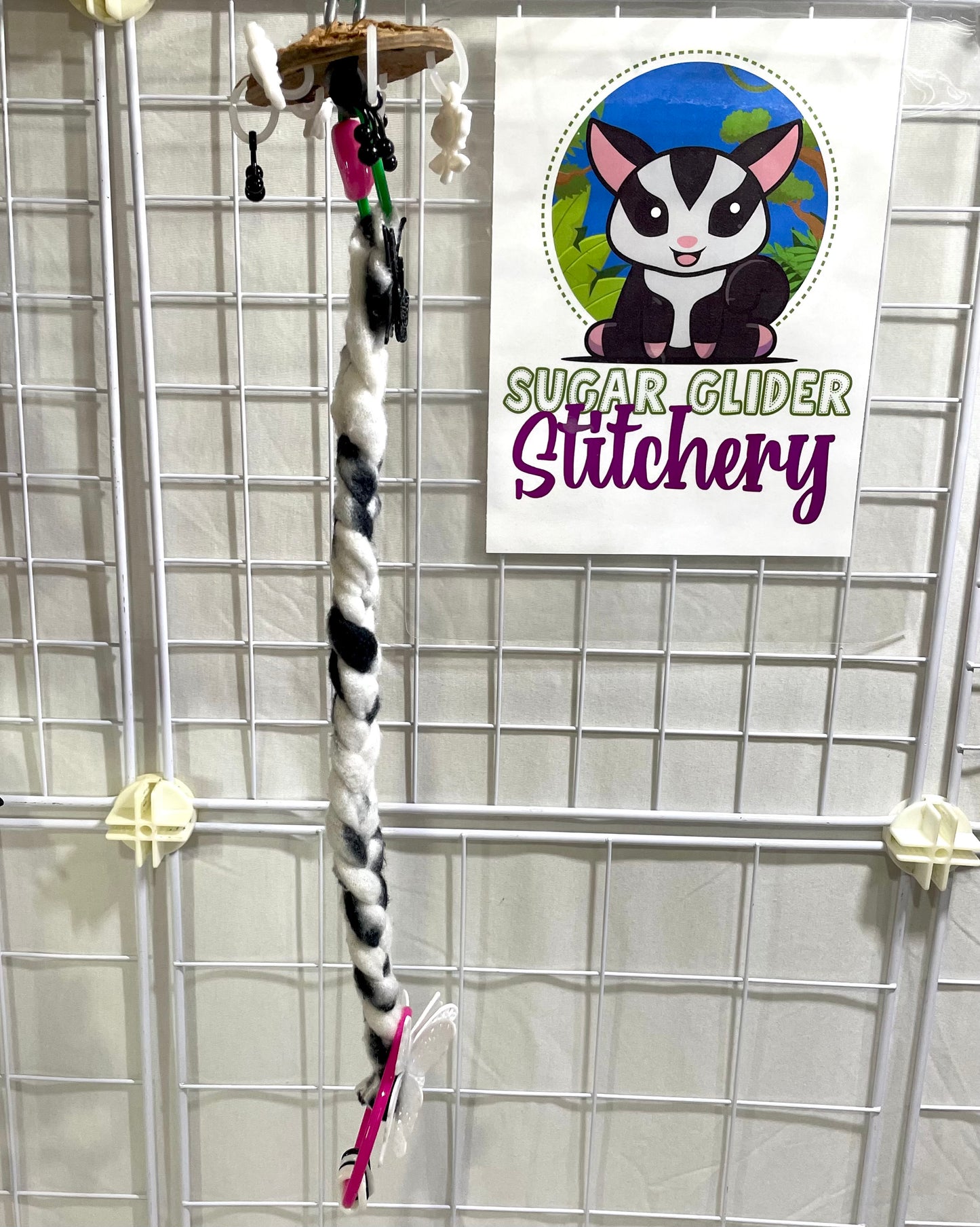 Butterfly Braid Reset - Black and White