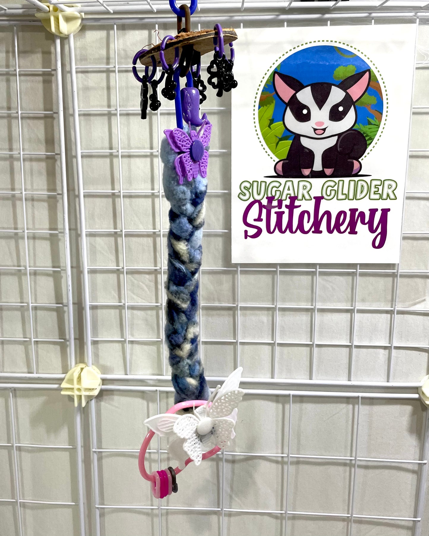 Butterfly Braid Reset - Blue Multicolored