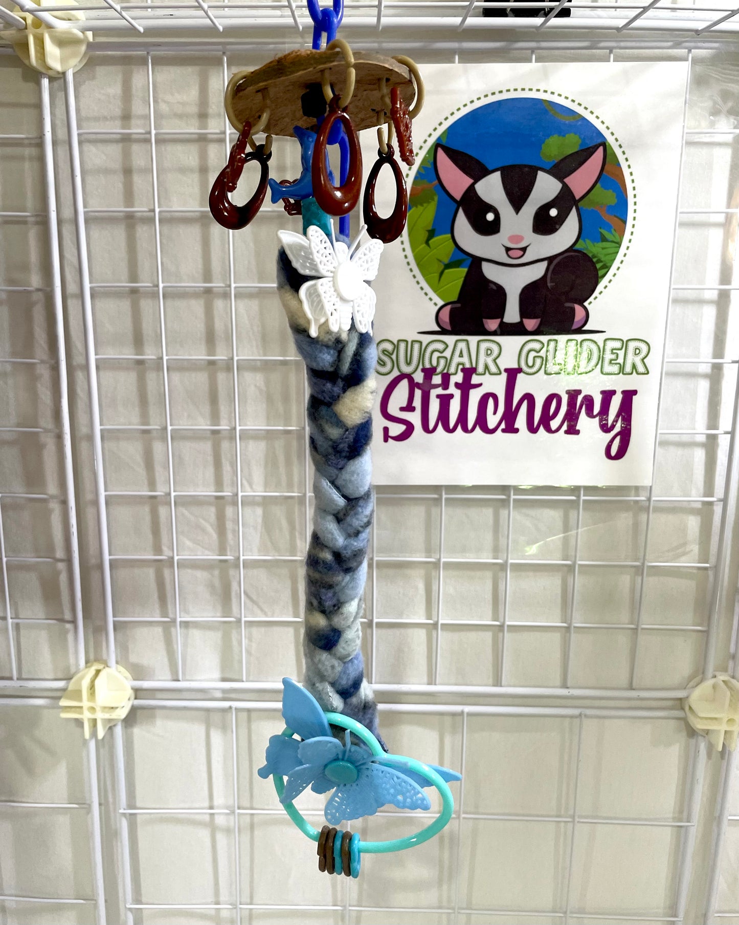 Butterfly Braid Reset - Blue Multicolored