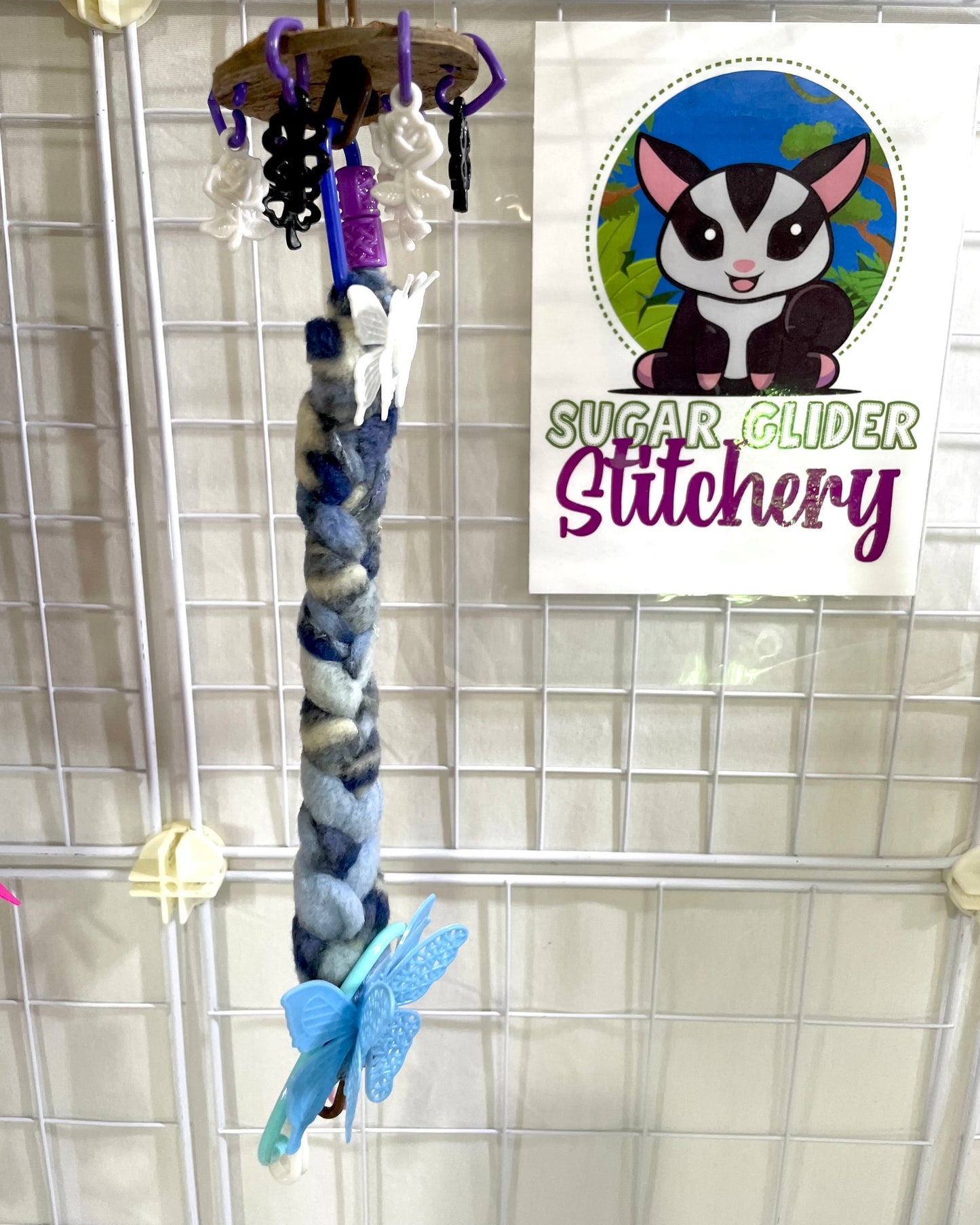 Butterfly Braid Reset - Blue Multicolored