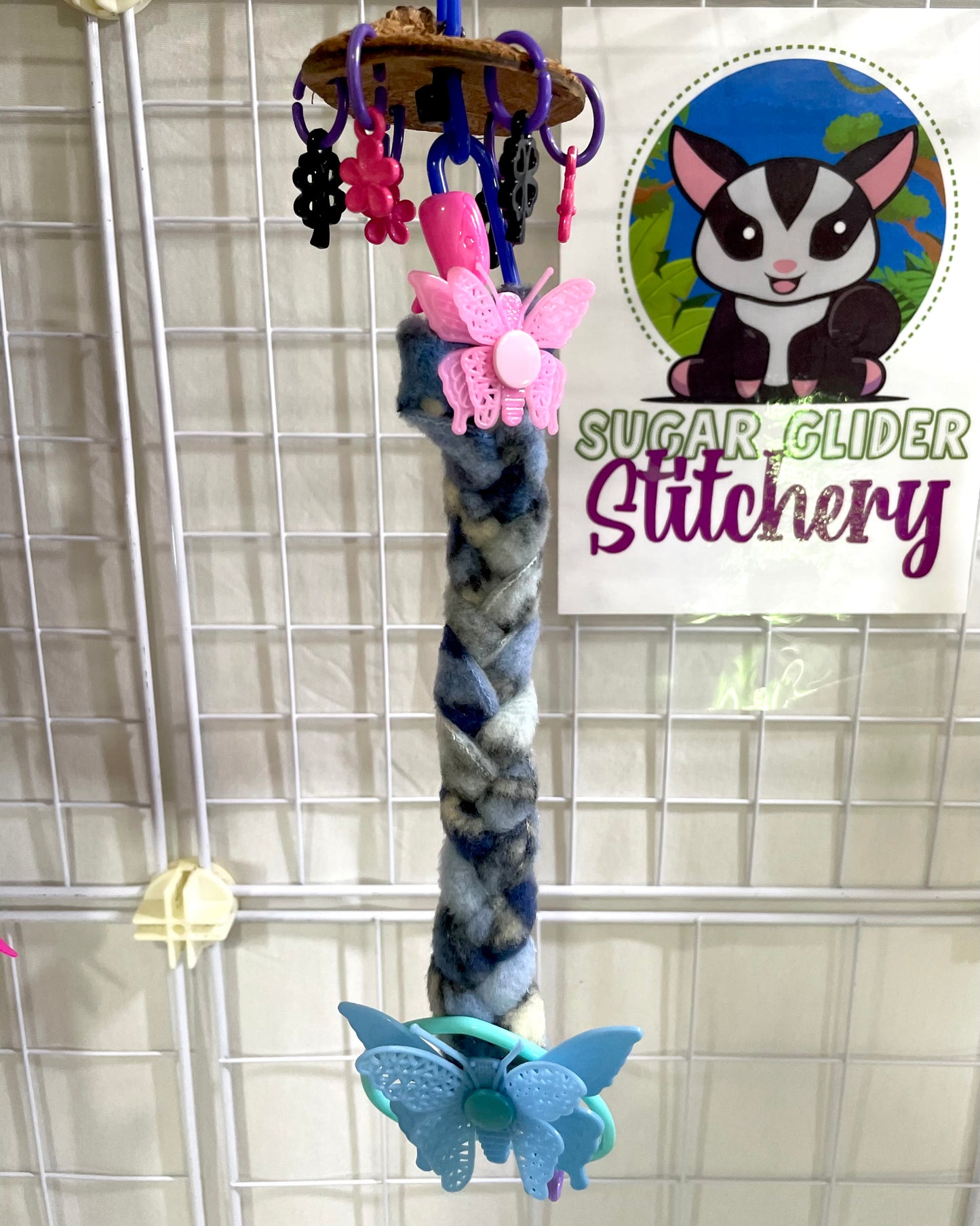 Butterfly Braid Reset - Blue Multicolored