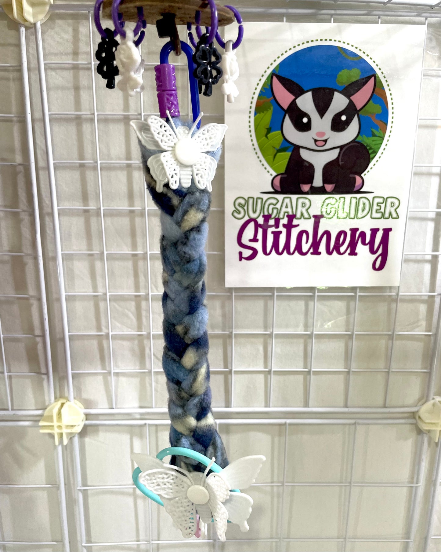 Butterfly Braid Reset - Blue Multicolored