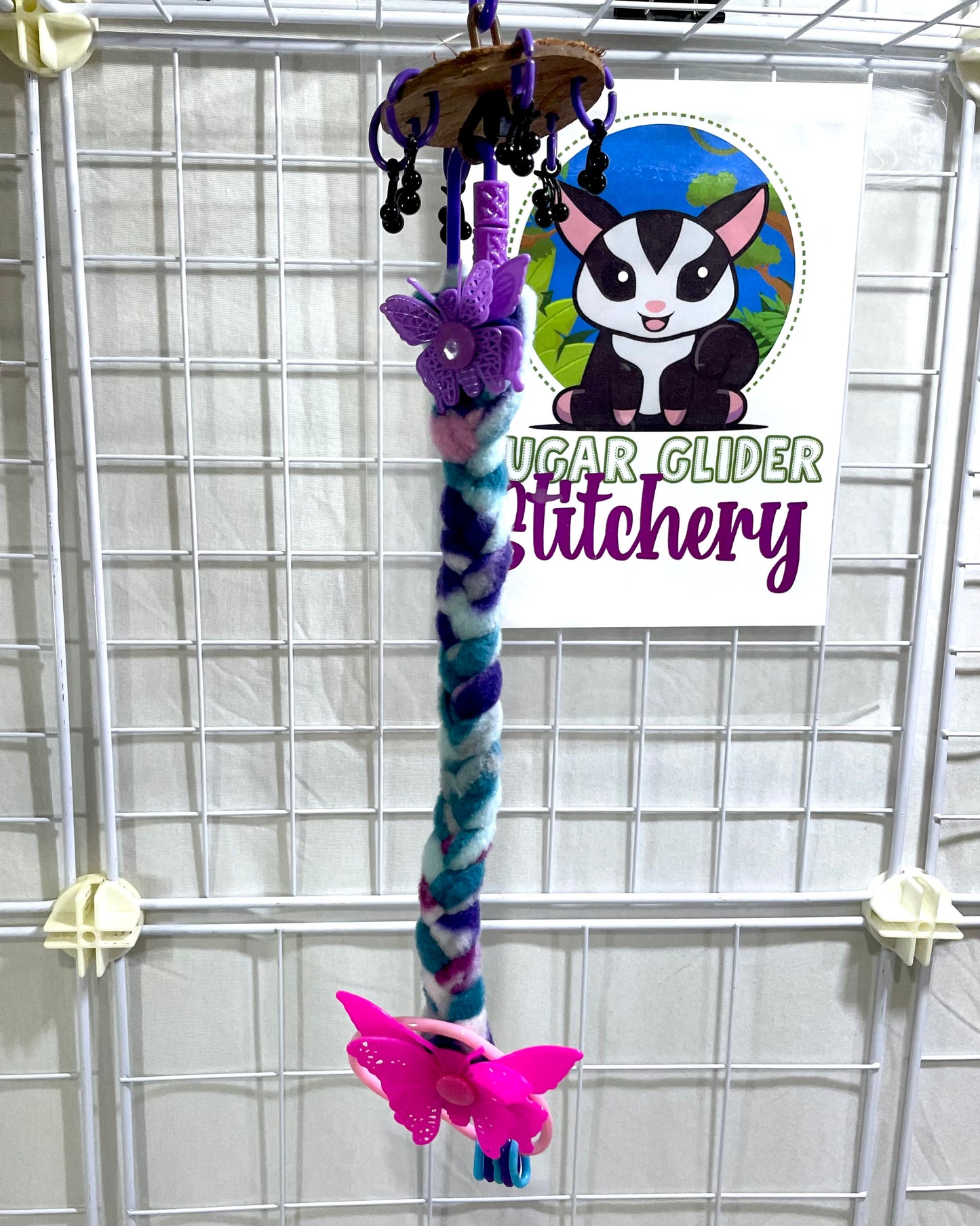 Butterfly Braid Reset - Light Blue Purple