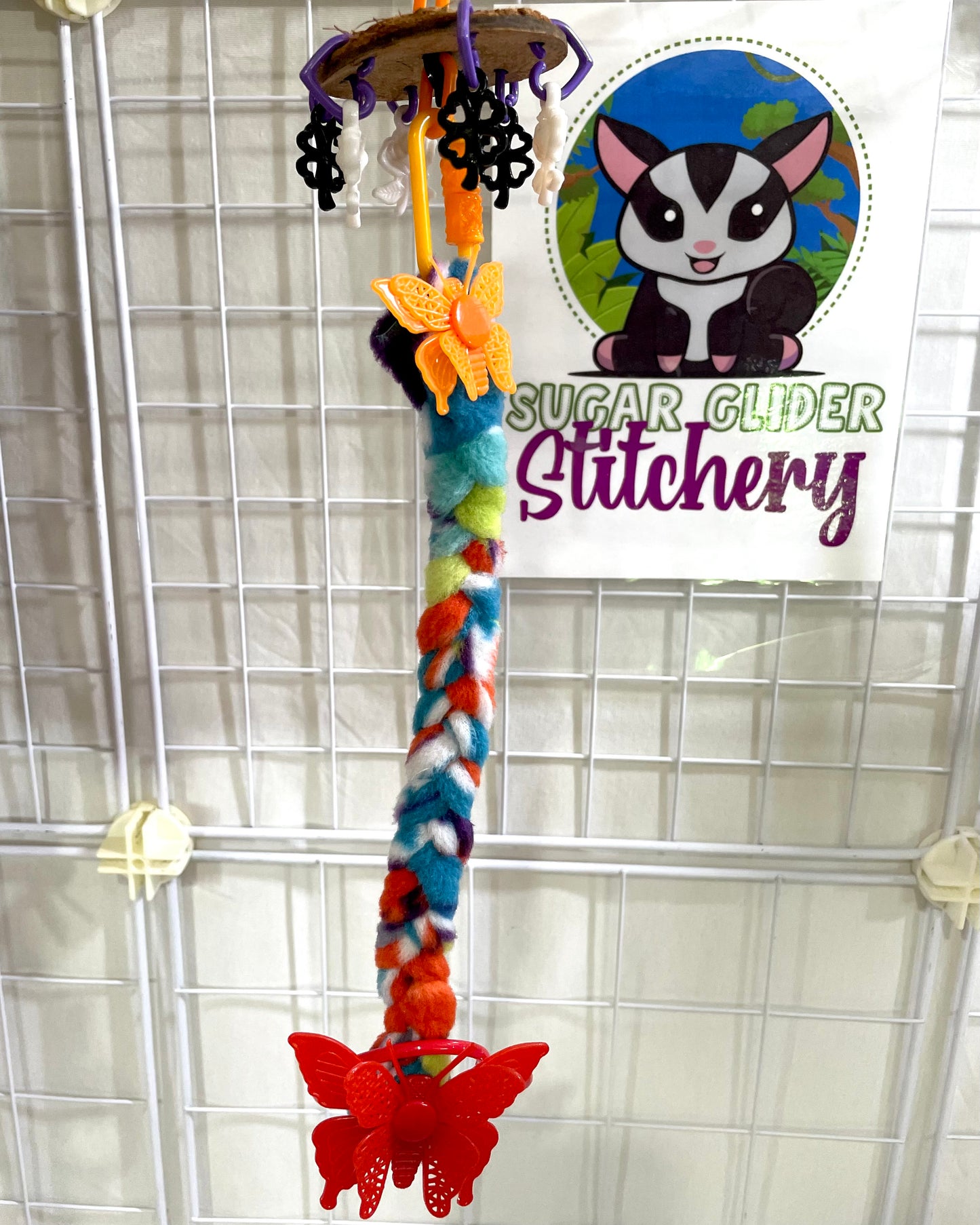 Butterfly Braid Reset - Blue Orange