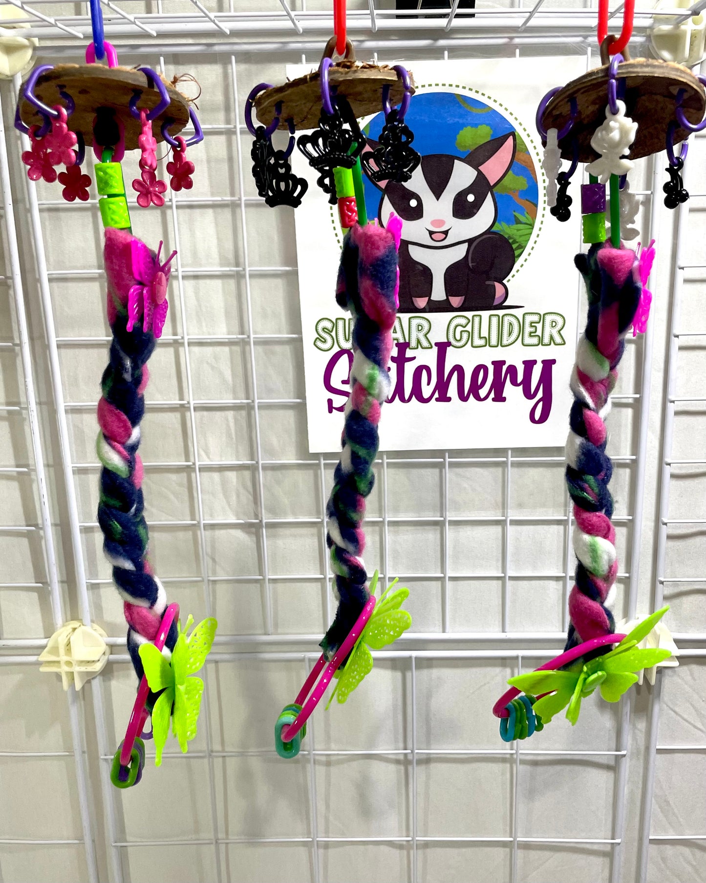 Butterfly Braid Reset - Navy Fuchsia