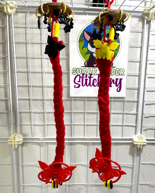 Butterfly Braid Reset - Red
