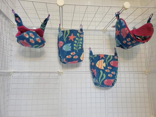 Fleece Cage Set 4 pc - Aquarium