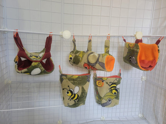 Fleece Cage Set 5 pc - Bug Garden