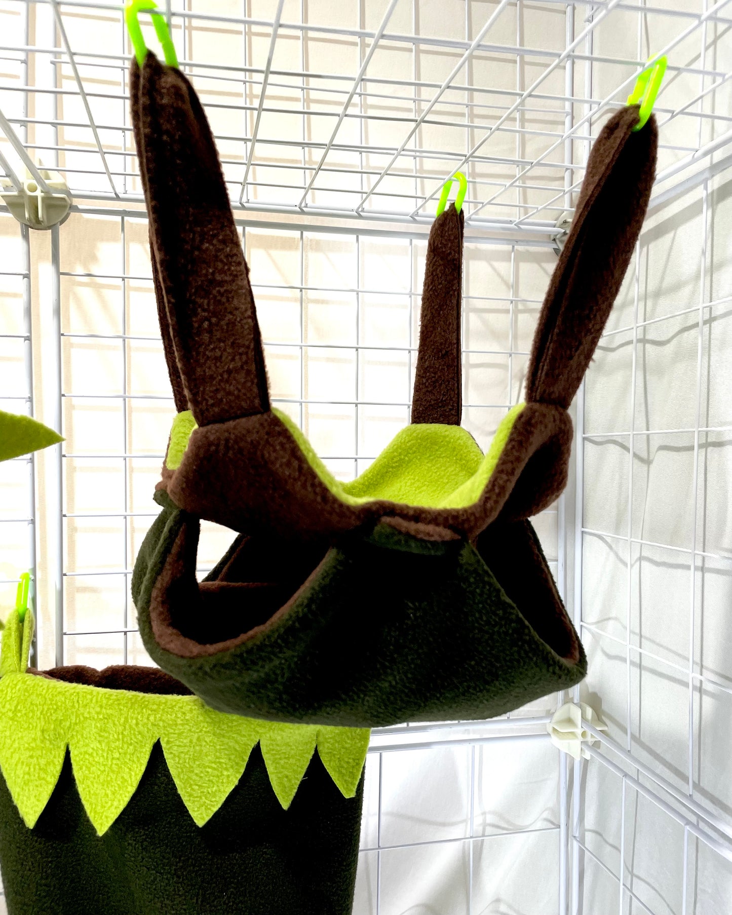 Deluxe Fleece Cage Set 5 pc - Jungle Fringe