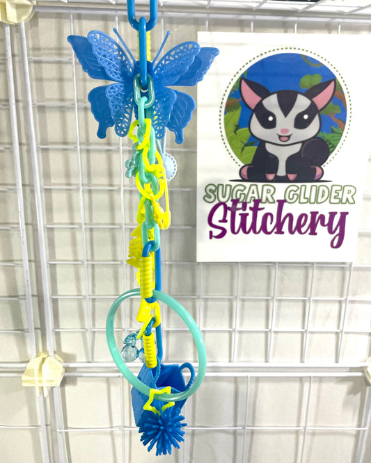 Butterfly Foragers - Blue Yellow