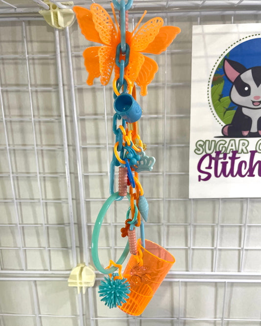 Butterfly Foragers - Orange Blue