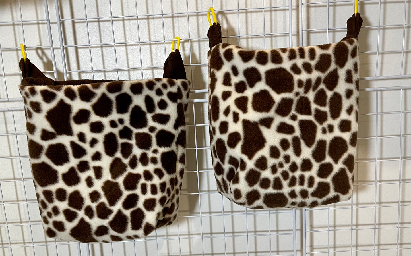 Fleece Cage Set 5 pc - Giraffe