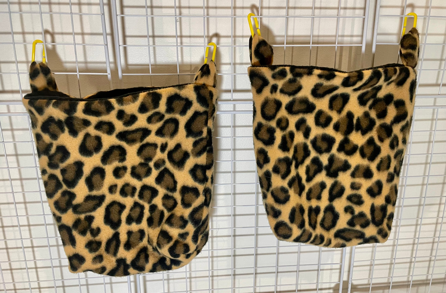 Fleece Cage Set 5 pc - Leopard