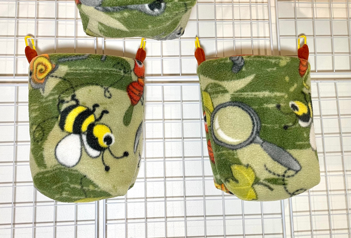 Fleece Cage Set 6 pc - Bee Garden