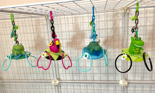 1lb Mixed Bulk Acrylic Charms Pendants | DIY Sugar Glider, Bird Toys