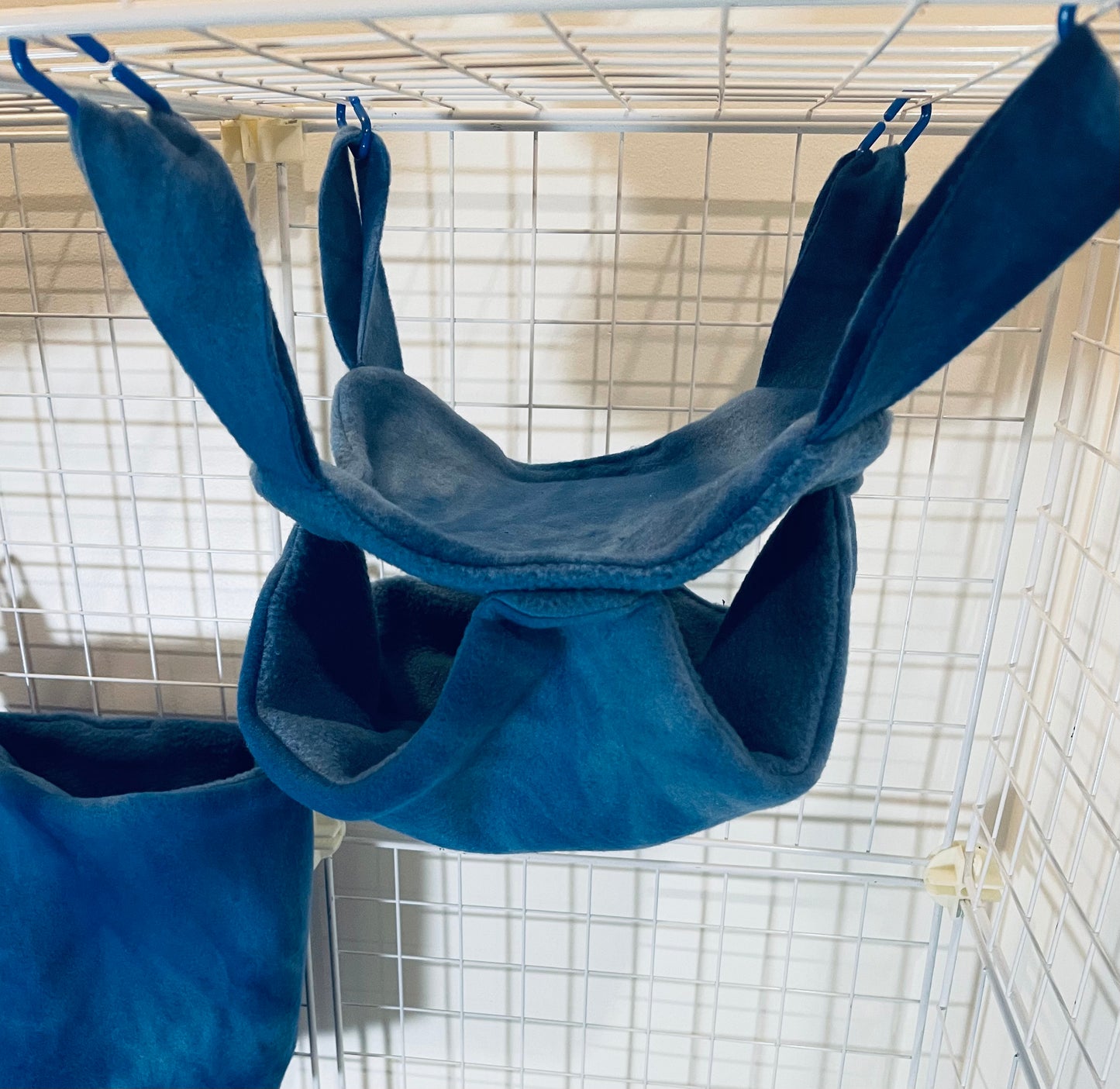 Fleece Cage Set 5 pc - Blue Water